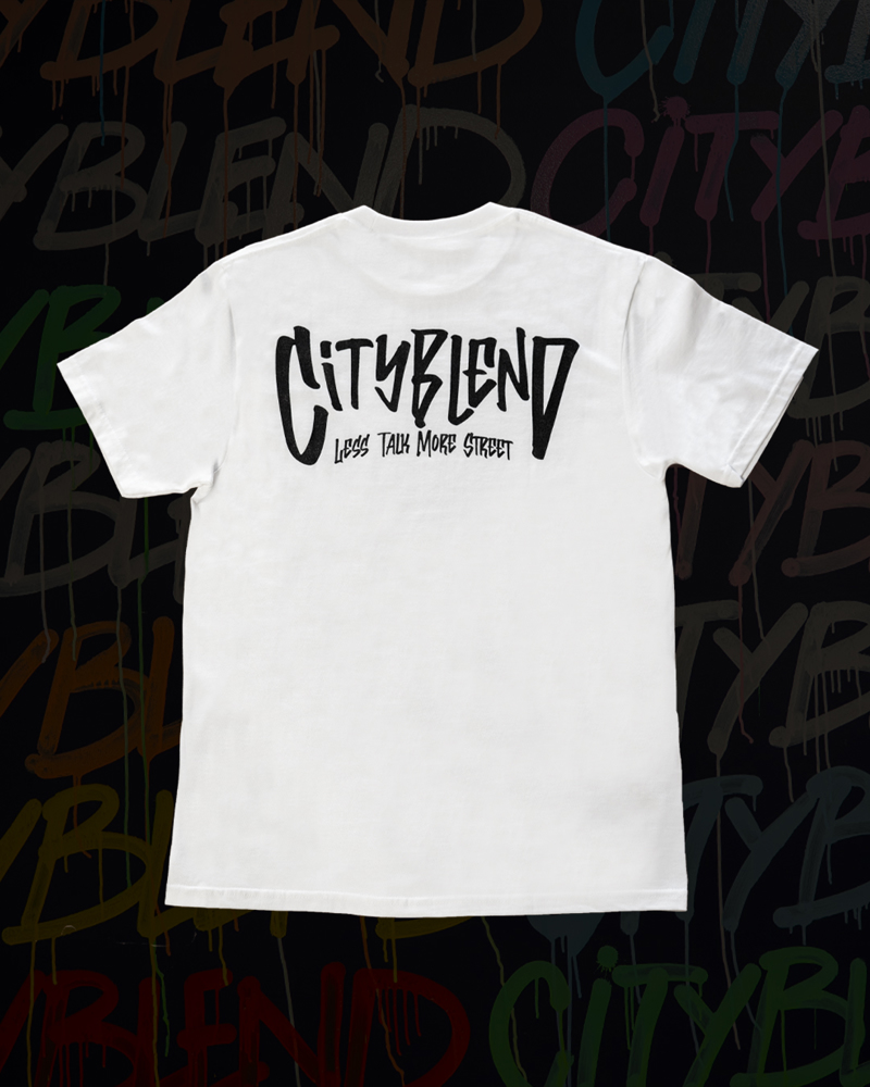 CITYBLEND LESS TALK - TSHIRT